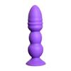 Big Purple Silicone Butt Plug Beads Unisex Large Anal Sex Toys Anal Balls & Beads