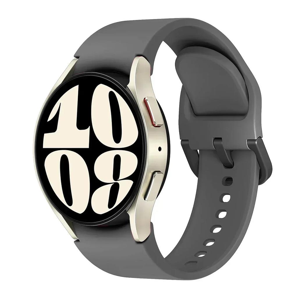No Gaps 20mm Silicone Band for Samsung Galaxy Watch 7 6 4 Classic 42mm 46mm 43mm Strap for Galaxy Watch 4 5 Pro 6 Watchband