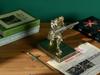 HDMbigmi Guard Knight Pen organizér na pero a pryskyřičná tužka dárek do kanceláře nebo domácnosti královský držák, stojan, příslušenství, držák, (Bronz)
