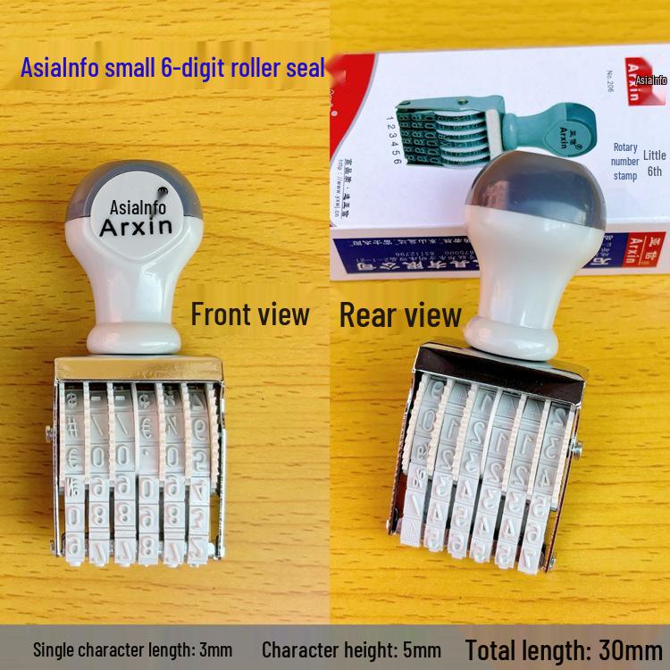 Yaxin Adjustable Rotary Number Stamp - Multifunctional with Various Models Available