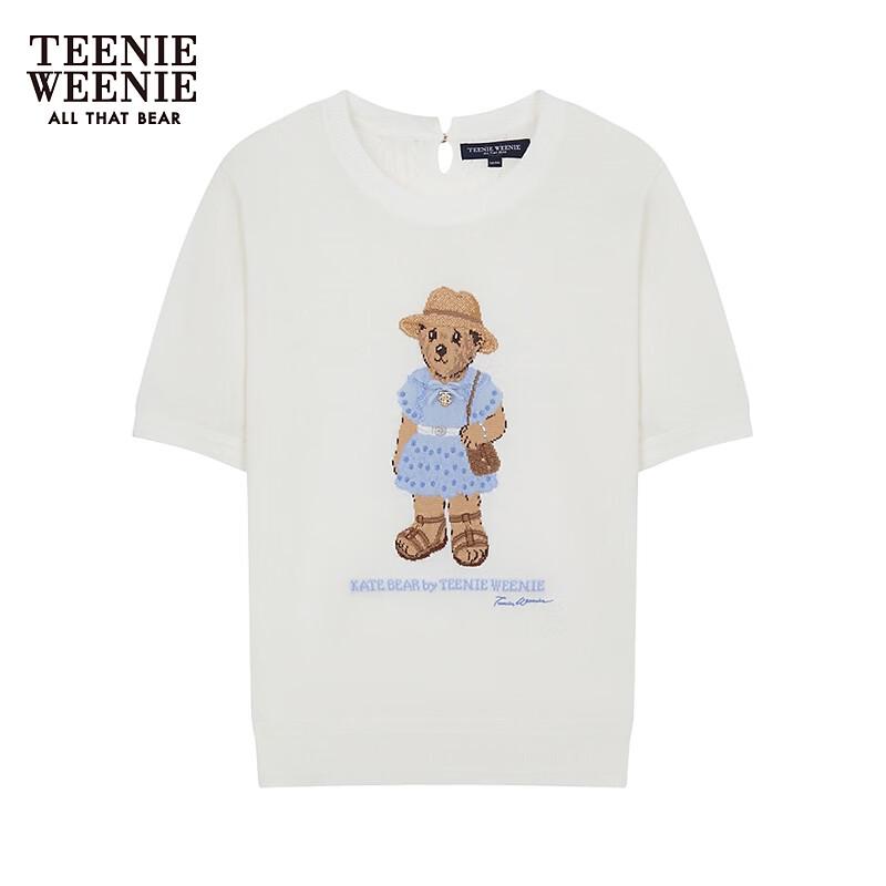 Teenie Weenie Women s Bear Cartoon Knit Top S