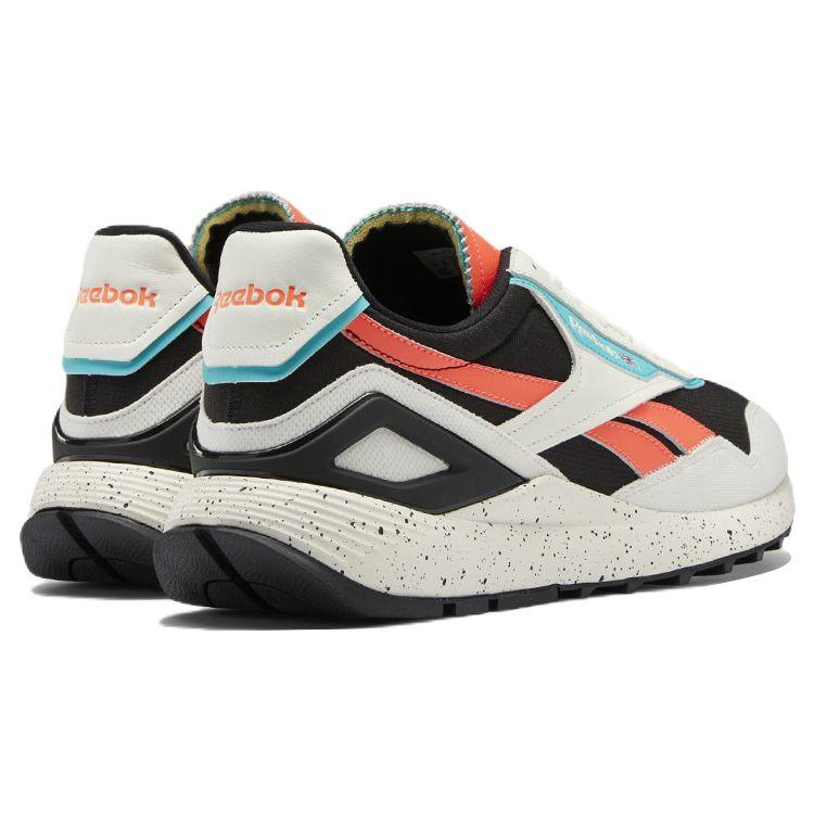 Reebok Klassische Leder-Legacy AZ Bequeme Langlebige Stoßabsorption Niedrig geschnittene Laufschuhe Unisex Sneaker Weiß Schwarz Orange GW3808