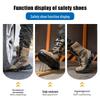 Men's High-Top Waterproof Safety Boots – Anti-Smash, Anti-Puncture, Comfortable for Extended Wear