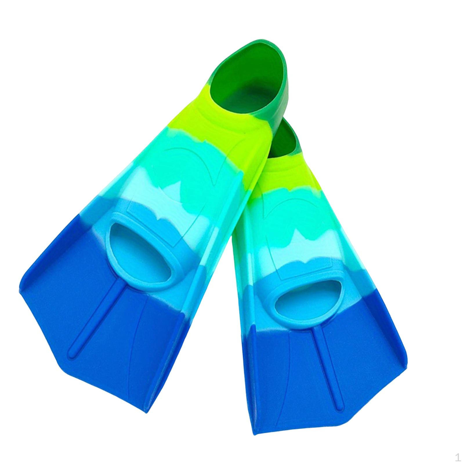 

2 Ласты для тренировок по дайвингу, Аксессуары для подростков, Короткие модели для девочек S