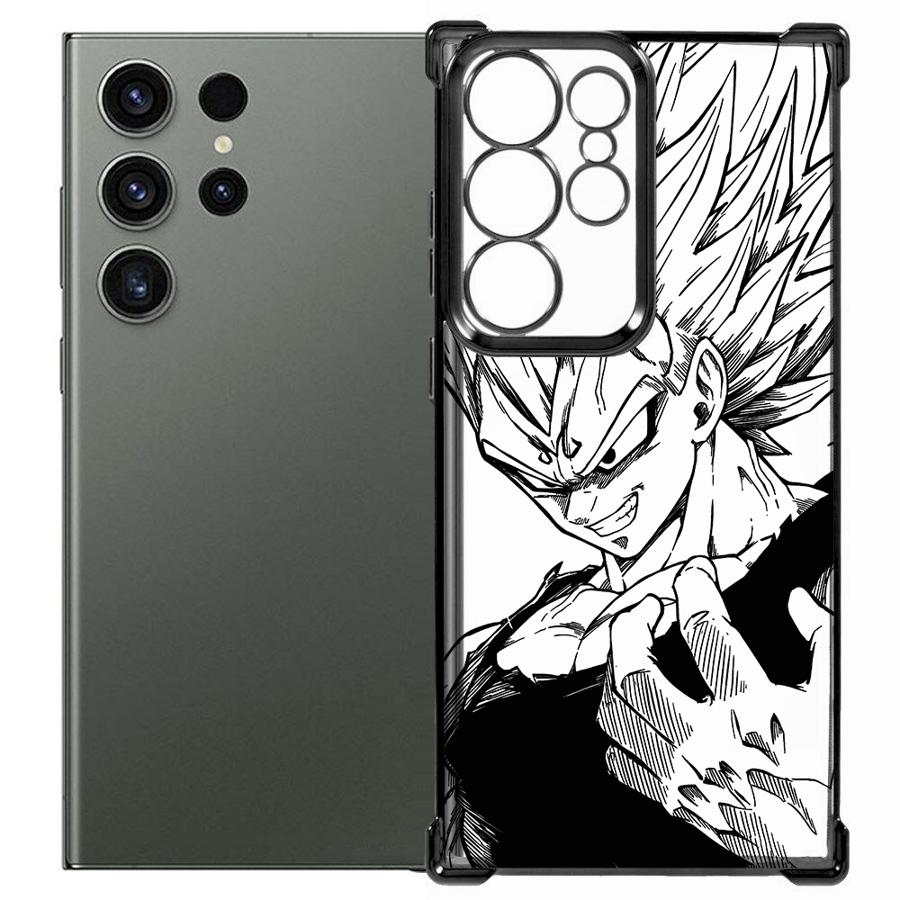 

Dragon Ball Vegeta Phone Case for Samsung Galaxy S20 FE S25 Ultra s23ultra s24fe S24 S25 Plus S22 Ultra S21FE S23 Note 20 Ultra Galaxy S22+ 5G