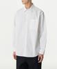 MUSINSA STANDARD Relaxed Washed Poplin Shirt [White]