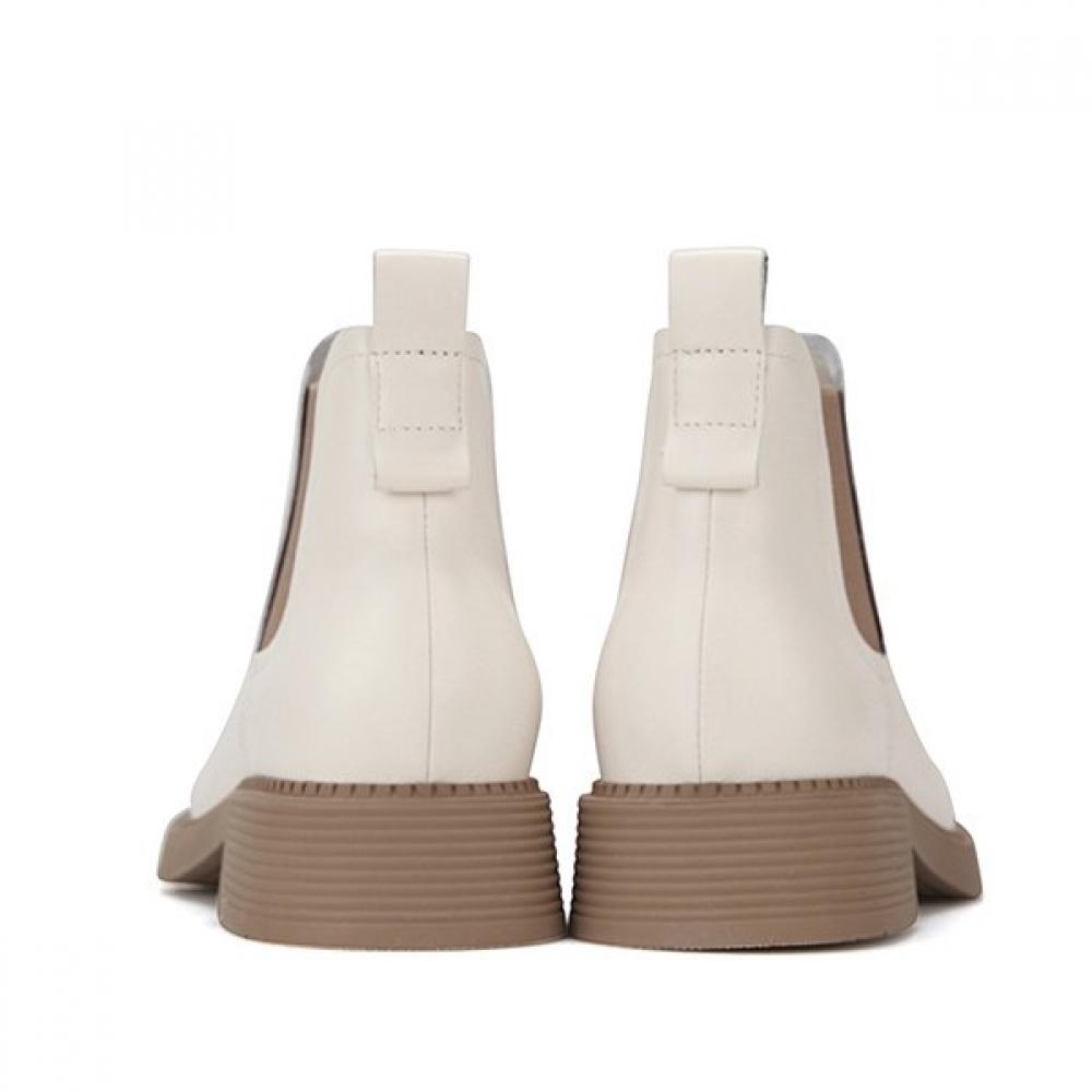 BARBARA Lambskin Mold 3.5cm Chelsea Boots Bzg801iv