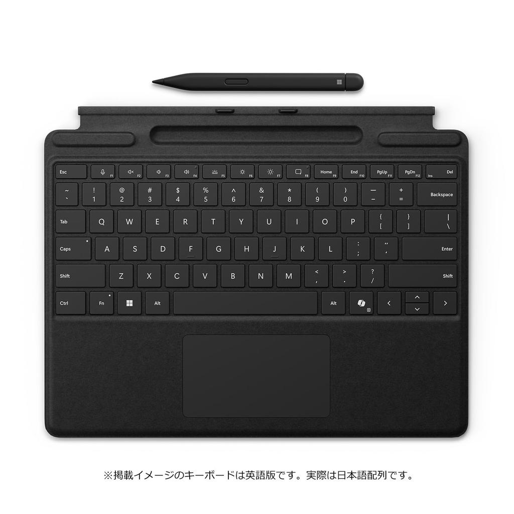 Microsoft Surface Pro Keyboard Pen Black (with Storage/slim Pen) / / 8X6-00186