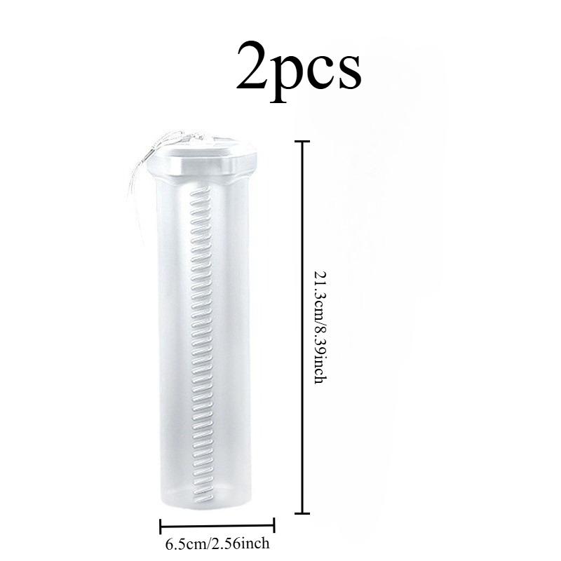 Artistic Adjustable Transparent Plastic Pen Holder,Multi - Purpose Storage for Brushes,Makeup, Eyeliners-Travel Supply Organizer