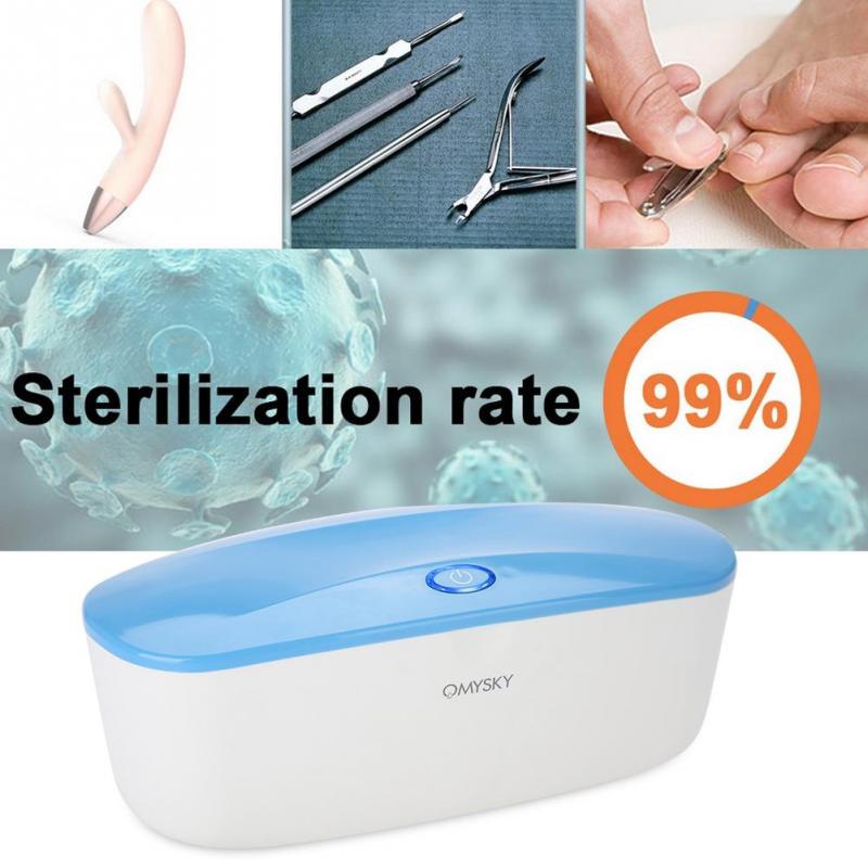 Buy UV LED Nail Art Disinfecting Machine Manicure Metal Plastic Tools ...
