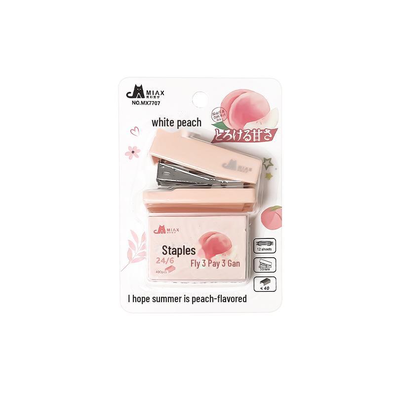 

Набор мини-степперов White Peach — портативный и стильный для студентов и офисного использования (12 шт.)