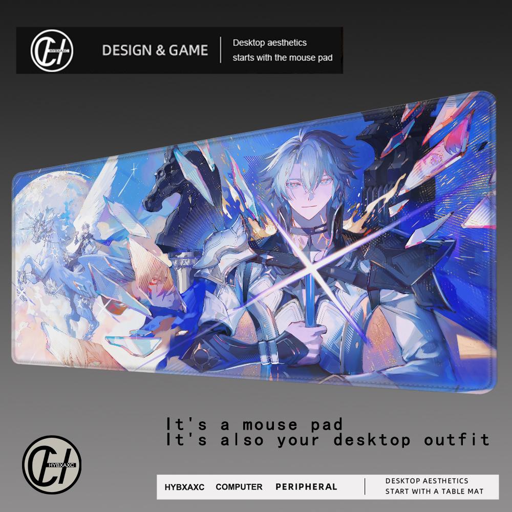 HD Honkai Star Rail Phainon Decoracion Mousepad Computer Gaming Accessories Keyboard Pad Office Rubber Mouse Pad Desk Mouse Mat