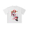 260 GSM Double Yarn 32 Count 100% Cotton Jujutsu Kaisen V64 Rika Print Unisex Heavy Cotton T Shirt