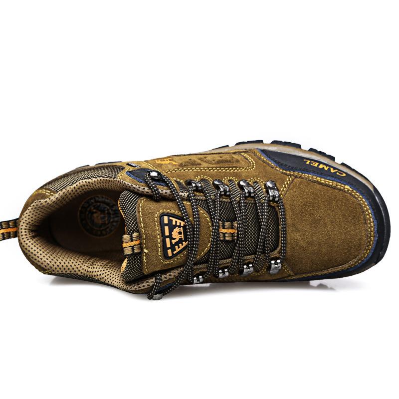 Camel men's shoes hiking shoes outdoor shoes men's waterproof, non-slip and wear-resistant hiking sports shoes casual travel shoes