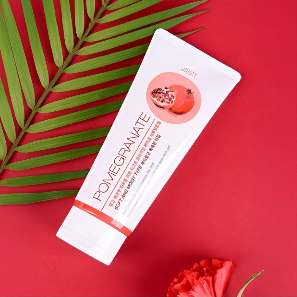 Jigott Premium Facial Pomegranate Peeling Gel Brightening Exfoliating Face Peeling Gel 180ml X 2