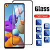 Full Cover Tempered Glass For Samsung Galaxy A21S Screen Protector Protective Film On For Samsung A21s A21S A 21S 21 S A217F Glass