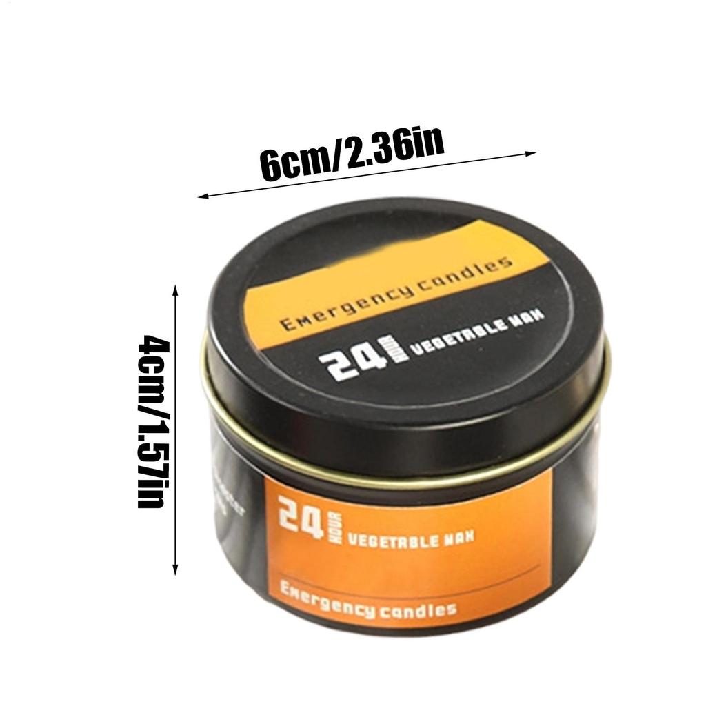 4Pcs Emergency Candles No Electricity Lighting Power Outages Windproof Prevention Emergency Supplies For Household Outdoor