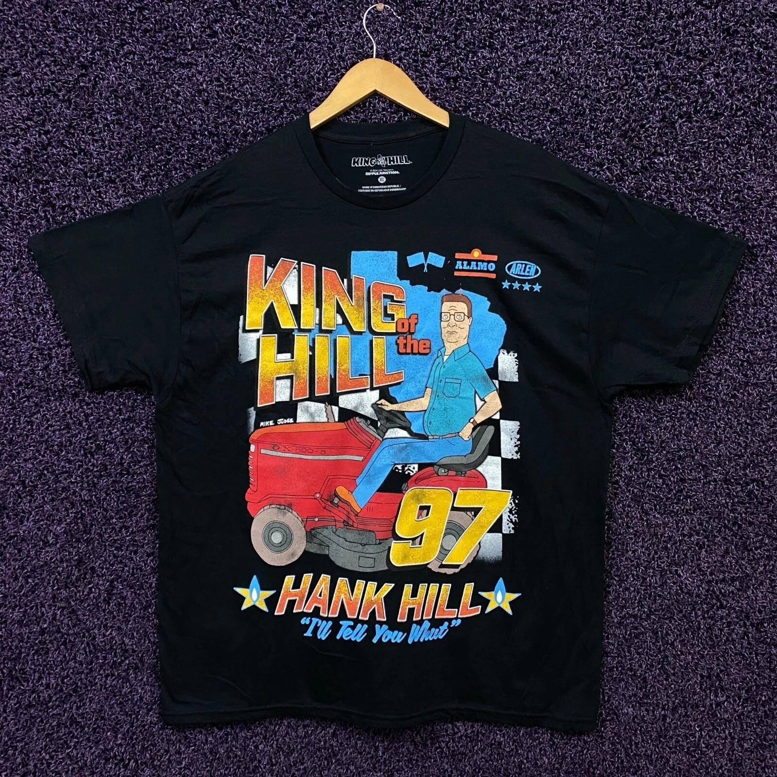 Hank Hill Ill Tell You What Racing Style Tshirt size extra large 4XL