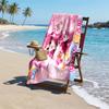 Magic Sweety Fashion Beach Towel: Ideal for Summer Adventures Soft, absorbent and quick drying suitable for swimming and bathing