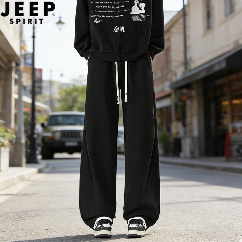 

Jeep Spirit Men s Loose Fit Straight Leg Cargo Pants L