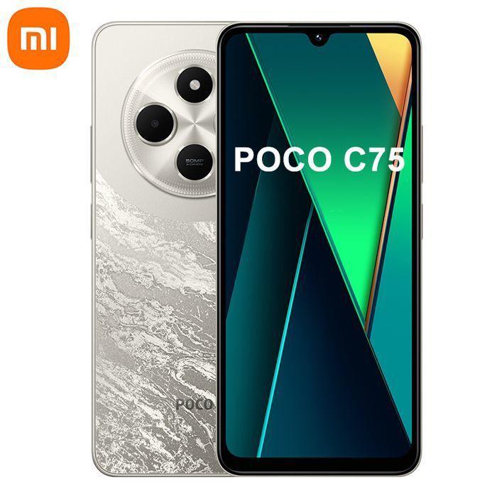 Xiaomi Poco C75 - Smartphone de 8+256GB, Gold