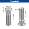 UXCELL M12x1.5 Car Wheel Lug Stud for CHEVROLET NOVA 1985-1986 for LEXUS GS200T 2016-2017 for TOYOTA HILUX 2004-2014