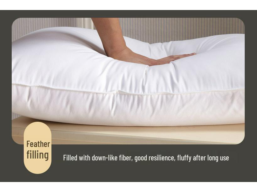 HuaJu Pure Cotton Feather Velvet Hotel Pillow