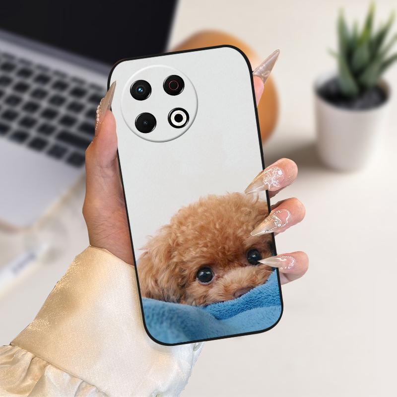 For Tecno Spark 30 Pro 4G Case KL7 Fashion Soft Silicone TPU Phone Back Cover For Tecno Spark30 Pro Shockproof Bumper Fundas