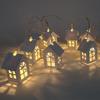 1.5m 10pcs LED Christmas Tree House Style Fairy Light Led String Wedding Christmas Decor
