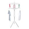 3-stufiger Handtuchhalter Freistehend Edelstahl Faltbar Babykleiderständer Bügel Haushaltswaren
