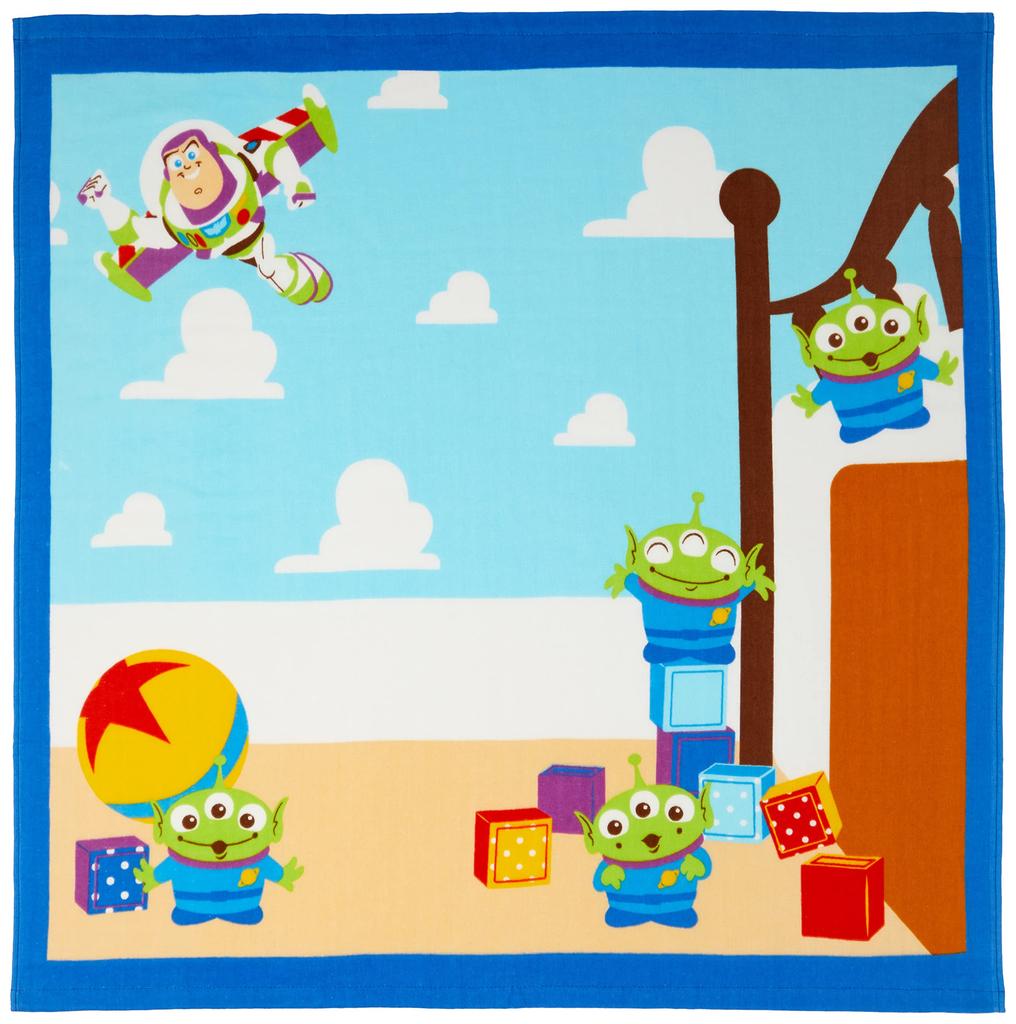 Marushin Baby Bath Disney Toy Story 90 x 2305003200 Towel, Andy's Room, Approx. 90cm,