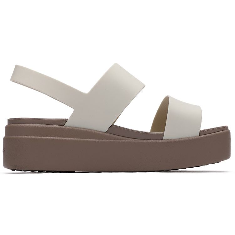 Crocs Brooklyn High Heel Sport Sandals Women Sandals Pearl-White 206453-159