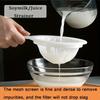 3pcs Mesh Strainers 100/200/400 Mesh Strainers For Kitchen Strainers Fine Mesh Food Filter Strainer Juice Flour Filter Strainer