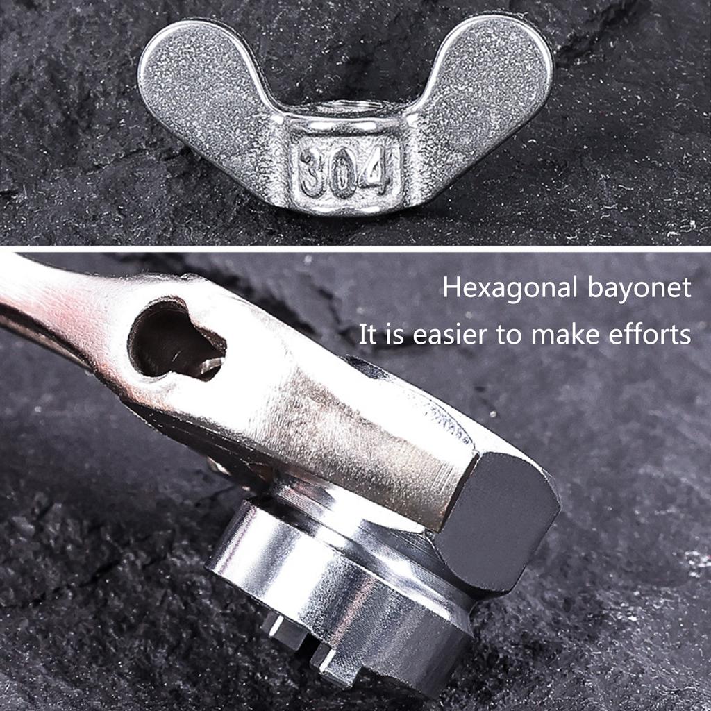 Stainless Steels Bicycles Hub Removal Repair Tool for Mountain Bicycles Hub Body Remove Install Tool Bike Repairs Tool
