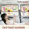 Car Window Privacy and Sun Shade Canopy for Safe Seat and Sleeping