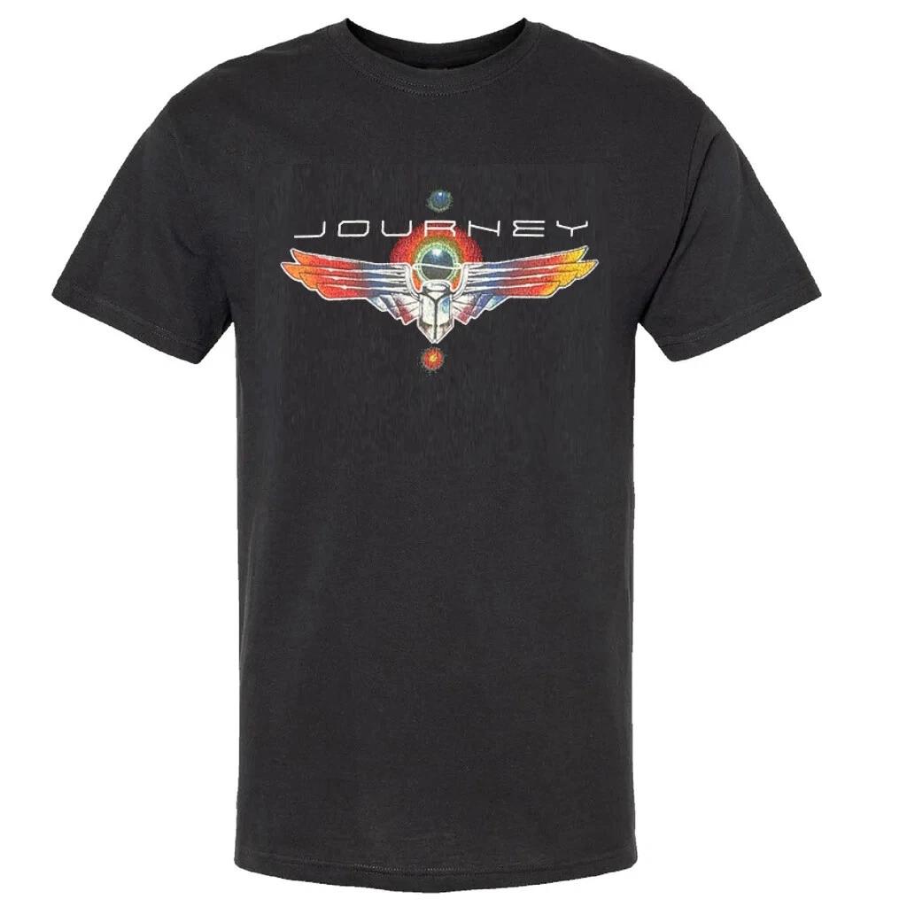 Journey Deco Wings Band T-shirt - New Vintage- Journey Adult Shirt- Official S