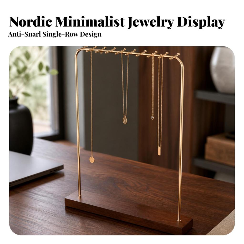 Multiversatile Jewelry Display Stand | Elegant, Necklace and Earring