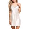 Sleepwear Women Sexy Nightgown Satin Silk Babydoll Lace Robes Night Dress Sleep