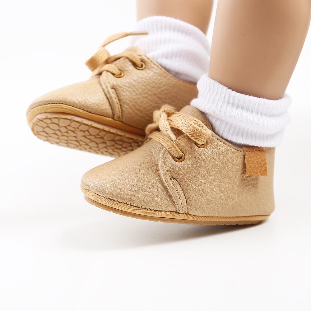 Spring & Autumn Soft Sole Baby Shoes for Boys & Girls - TPR Walker, Little Wave Design, Multiple Colors