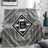 1pc Borussia Print Flannel Blanket, High quality Comfortable for All Seasons, Home Decor, Warmth and Comfort, Perfect for Christmas Gifts16