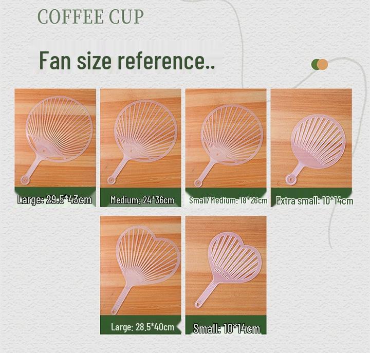 Büyük ve Küçük Kendin Yap Konser Yelpazeleri - Japon/Kore Yıldızı ve Anime Yuvarlak Yelpaze Ürünleri