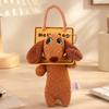 Bag Charm Dachshund Plush Pendant Pet Lovers Puppy Hanging Toy Funny Sausage Dog Keychain  Kids Toy