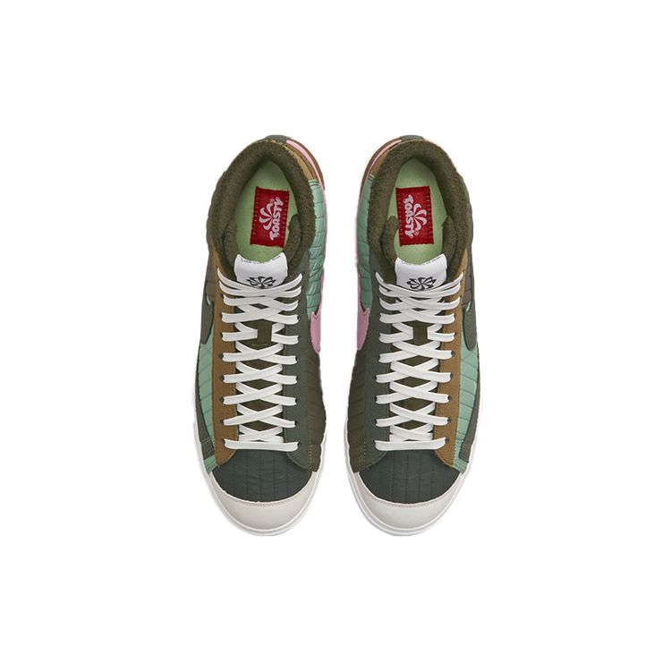 Nike Blazer Mid 77 Premium Toasty - Sequoia Herren-Sneaker Grün Mittel-Olivbraun-Seetang DD8024-300