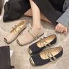 Fashion Woman Flats Splicing Evening Black Mary Jane Breathable On Promotion Lastest Quick Delivery Slip 2025 Summer 39 Shoes for Women