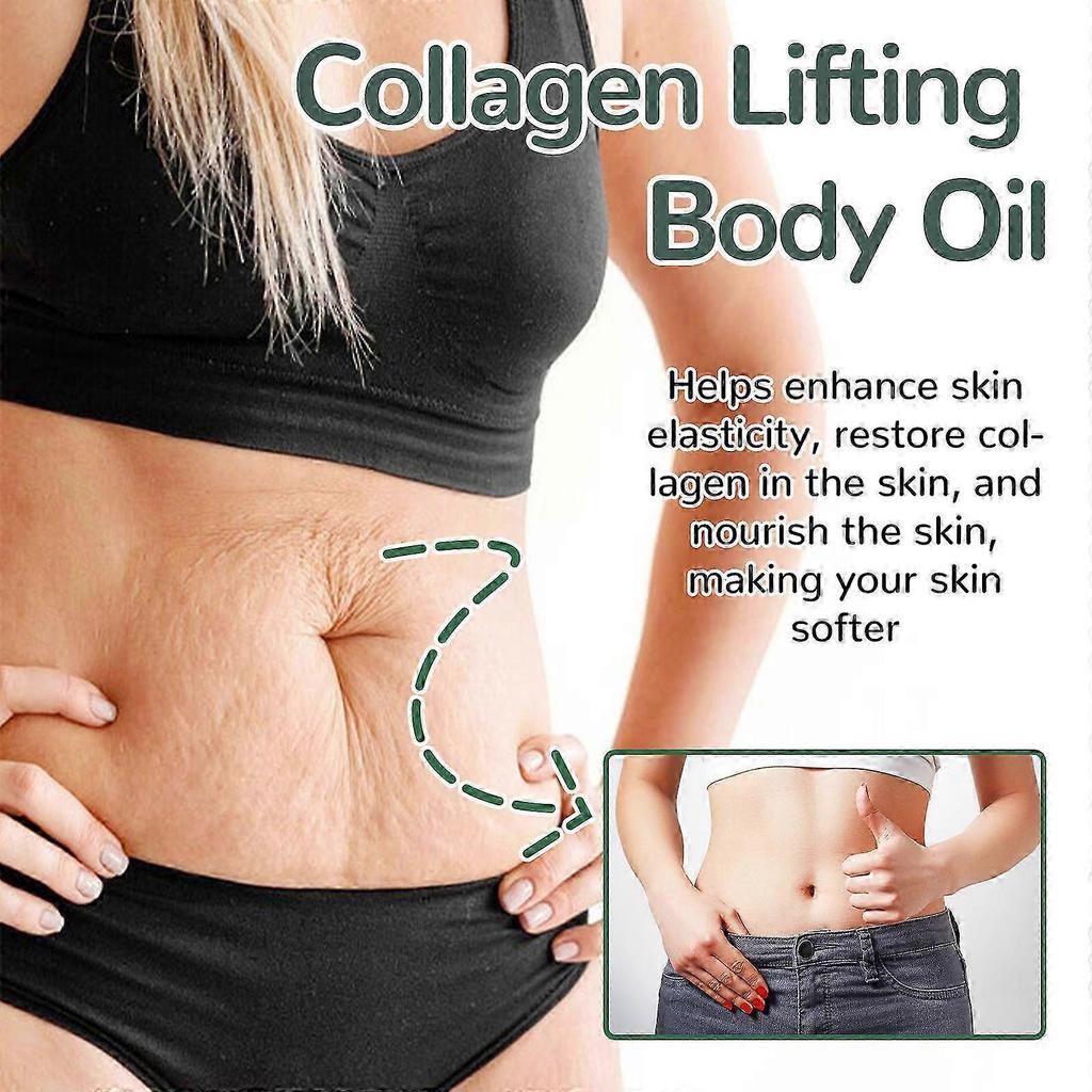 3x OceAura Collagen Firming Body Oil – Hydrating & Elasticity-Boosting Massage Oil for Smooth Skin-jdh