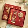 Koi Bookmark Gift Box: Metal Bookmark, Creative Souvenir for Back To School or Teacher's Day.