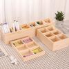 Paint Brush Storage Case Smooth Edge Burr Free Large Capacity Multiple Compartments Rectangular