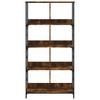 Bookshelf Smoked Oak 78.5 x 33 x 153 cm Wood Based Panel