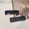 2pc Fashion Cool Denim Square Drop BB Hairpin Hair Side Clips for Women Girls Korean Hair Accessories Headwear Ornament