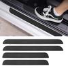 Car Interior Accessories Rubber Door Sill Scuff Plate Cover Panel Step Protector